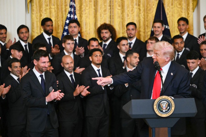 Trump thực hiện ước mơ gặp Lionel Messi tại Nhà Trắng! 
